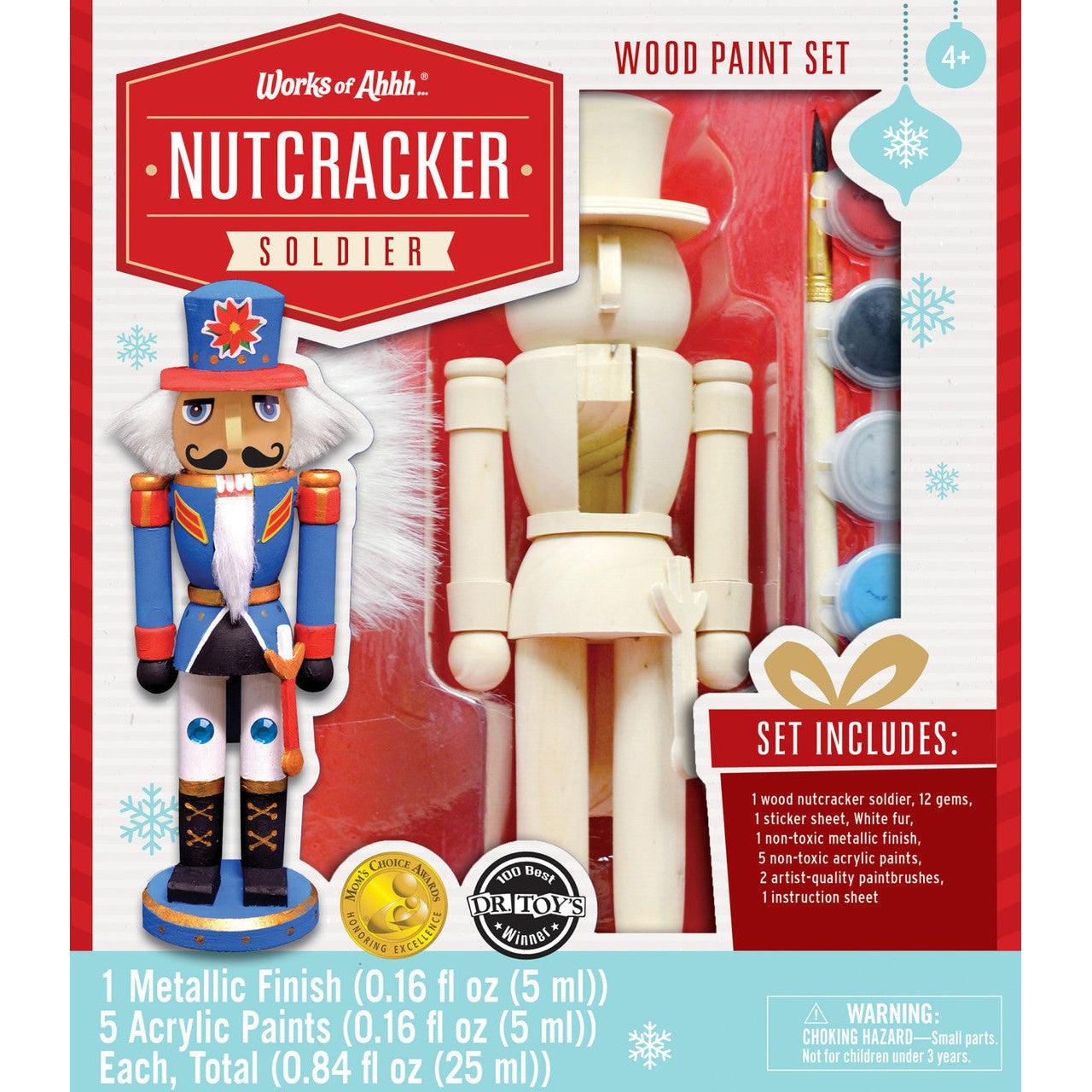 Holiday Wood Paint Kit - Nutcracker Soldier