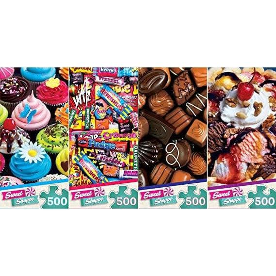 Sweet Shoppe - 500 Piece Puzzle Assortment