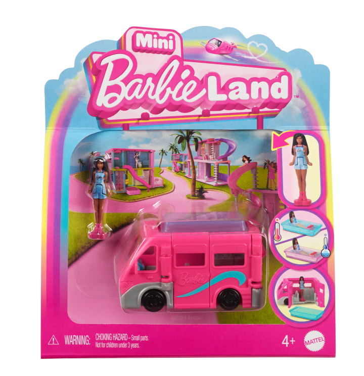 Barbie Mini Barbieland Doll And Campervan