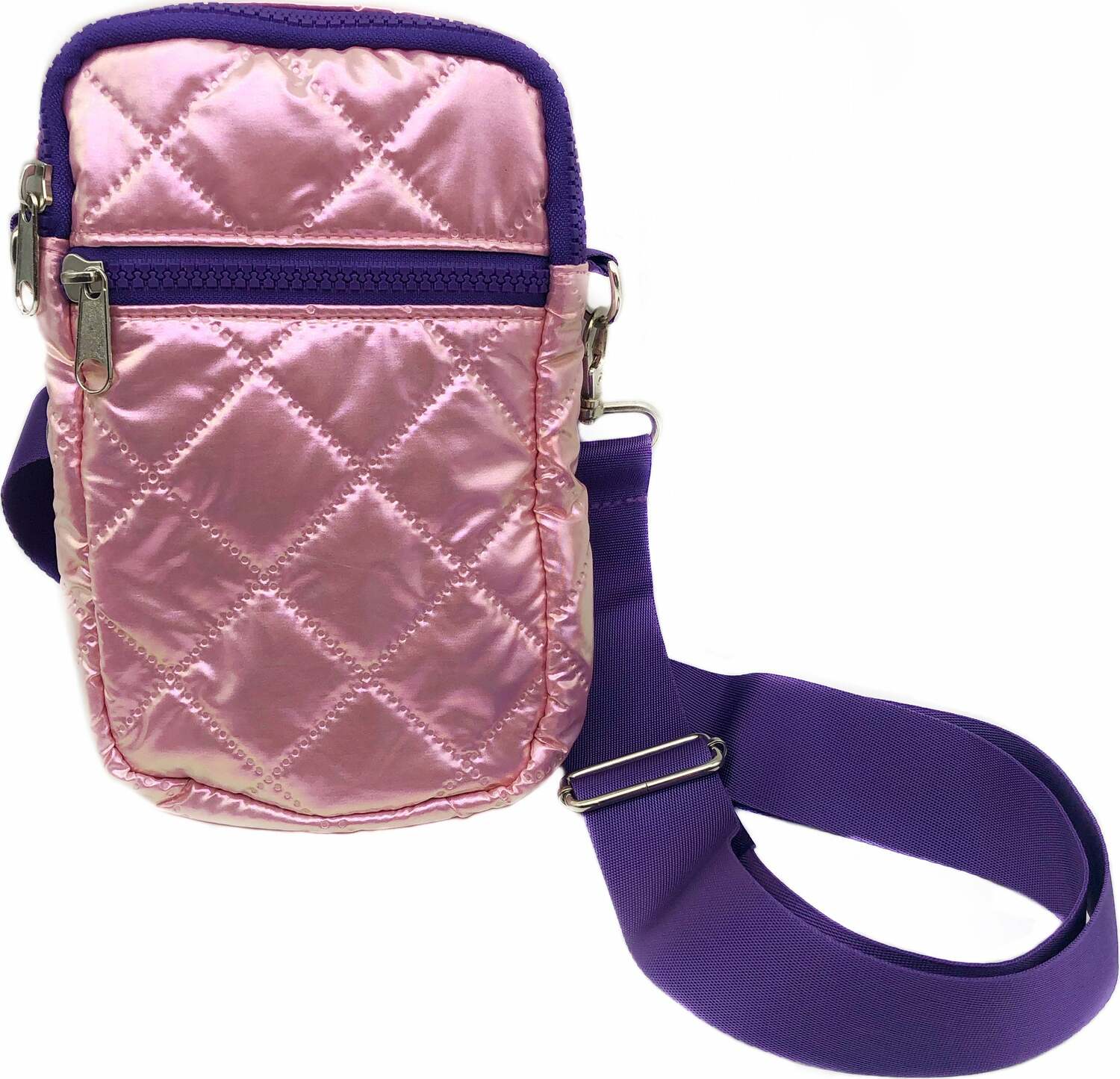 Shimmer Puffer Cross Body