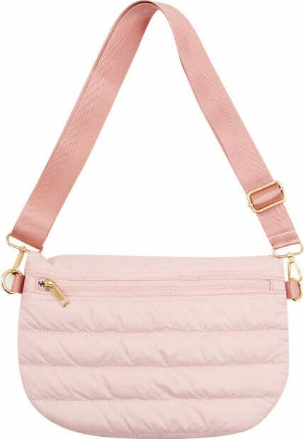 Pink Puffer Crossbody