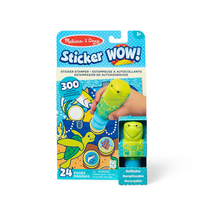 Sticker WOW! Activity Pad & Sticker Stamper - Sea Turtle