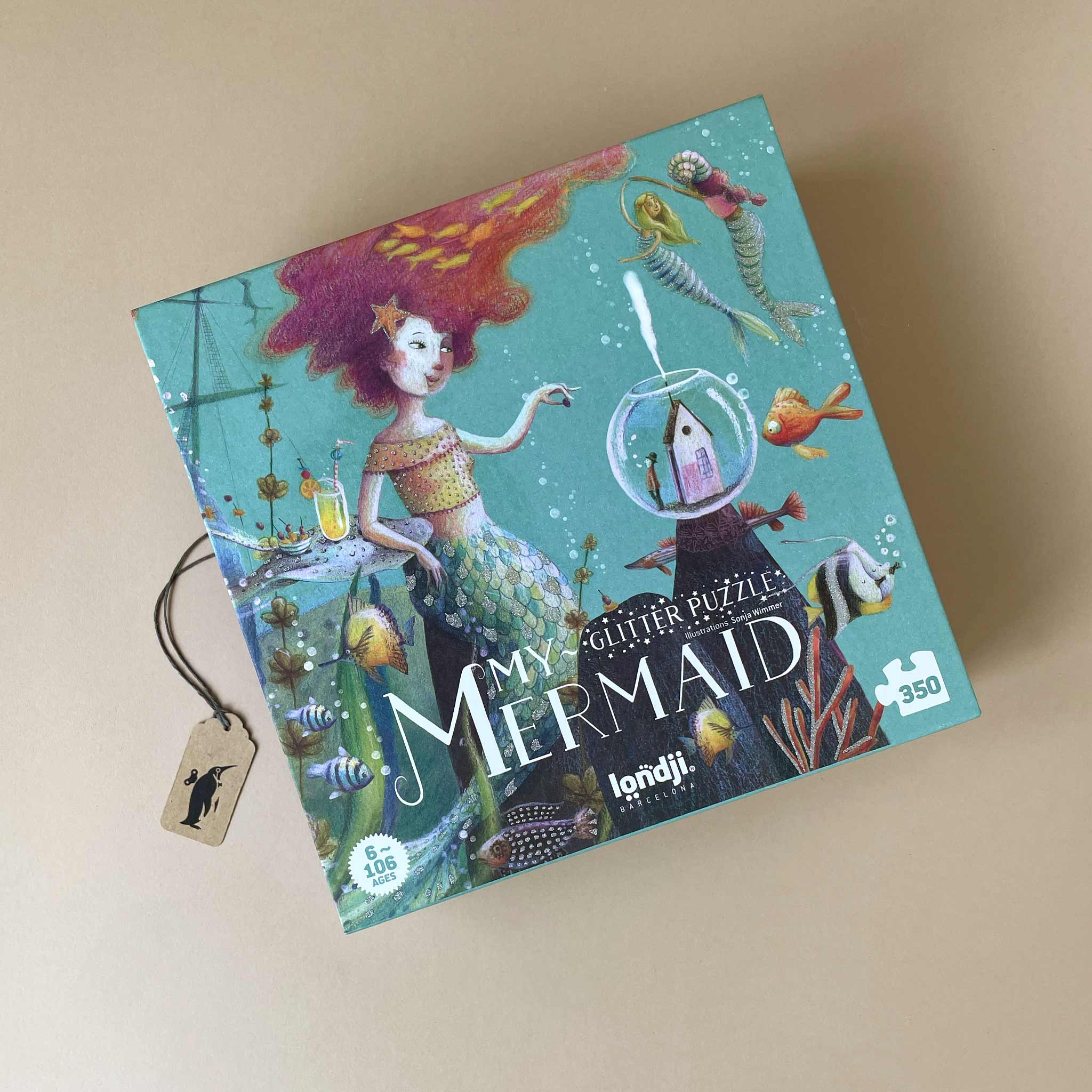 Mermaid Glitter 350pc Puzzle