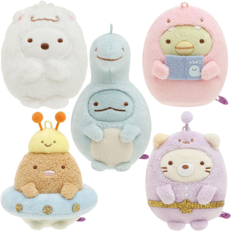 Japan San-X Sumikko Gurashi Mini Plush Doll Soft Toy (Alien) A