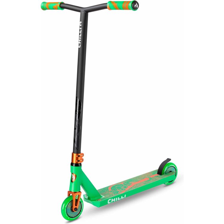Chilli Critter Scooter - Green Chameleon