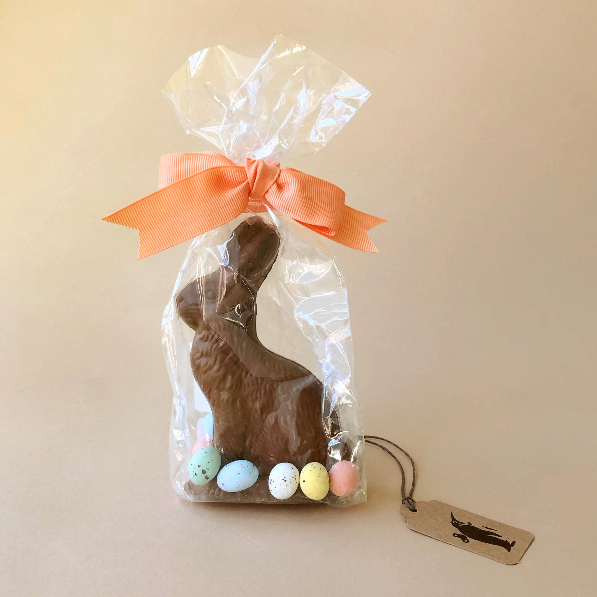 Milk Chocolate Bunny with Truffle Eggs