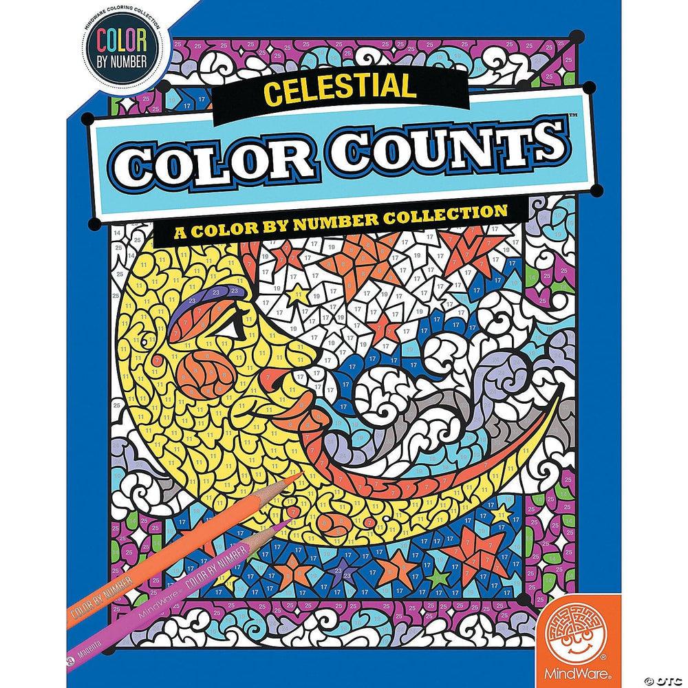 Color By Number - Color Counts - Celestial