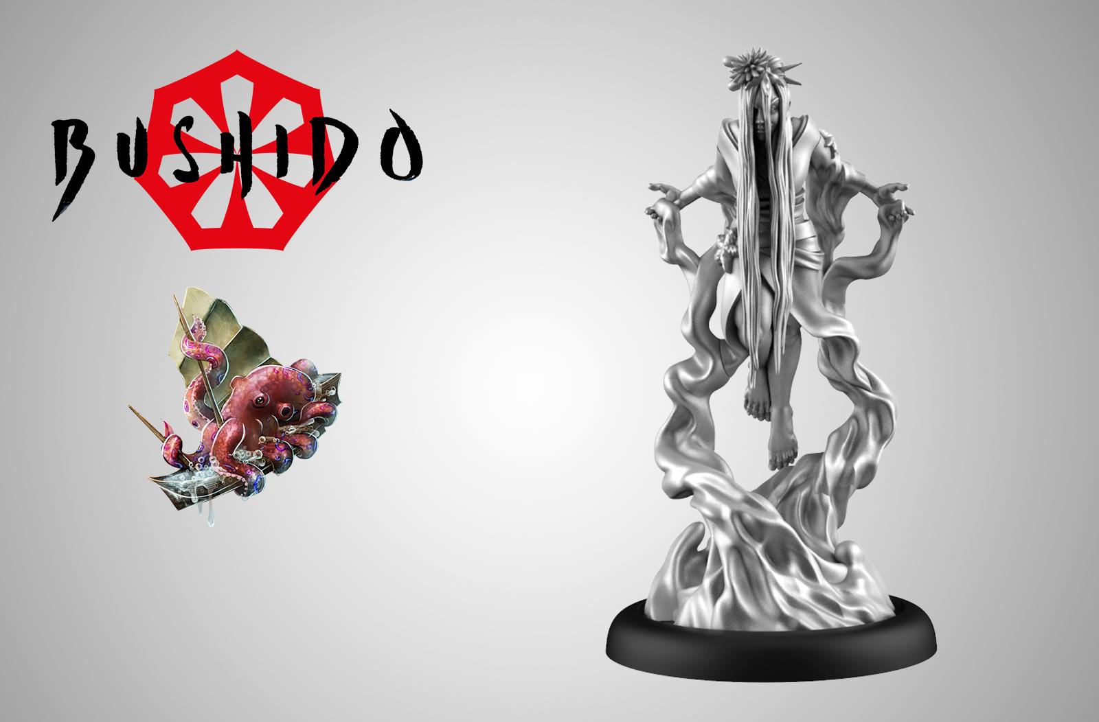Bushido Jung Pirates Faction “Miyakomo” Miniature Figure