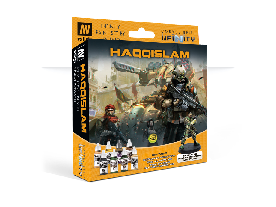 Infinity Haqqislam Model Color Paint Set