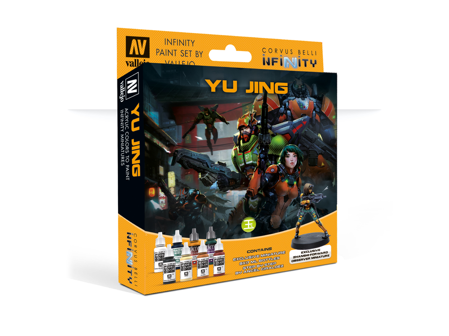 Infinity Yu Jing Model Color Paint Set