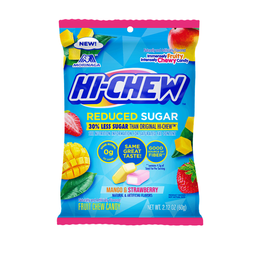 HI-CHEW Reduced Sugar Bag 2.12oz