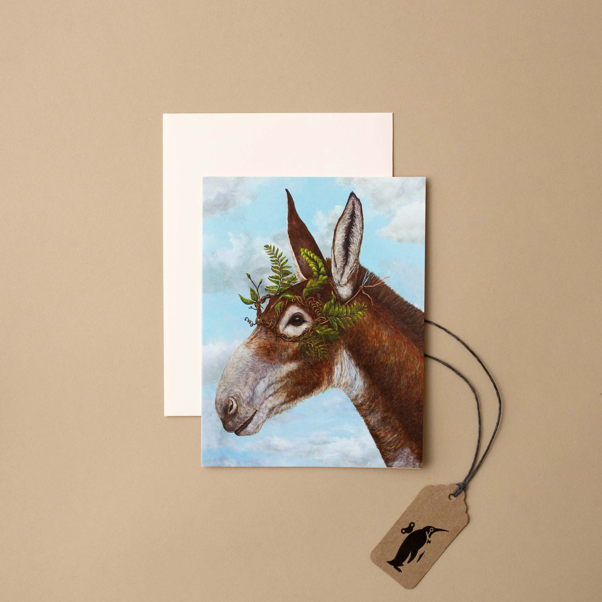 Mule Masquerade Greeting Card