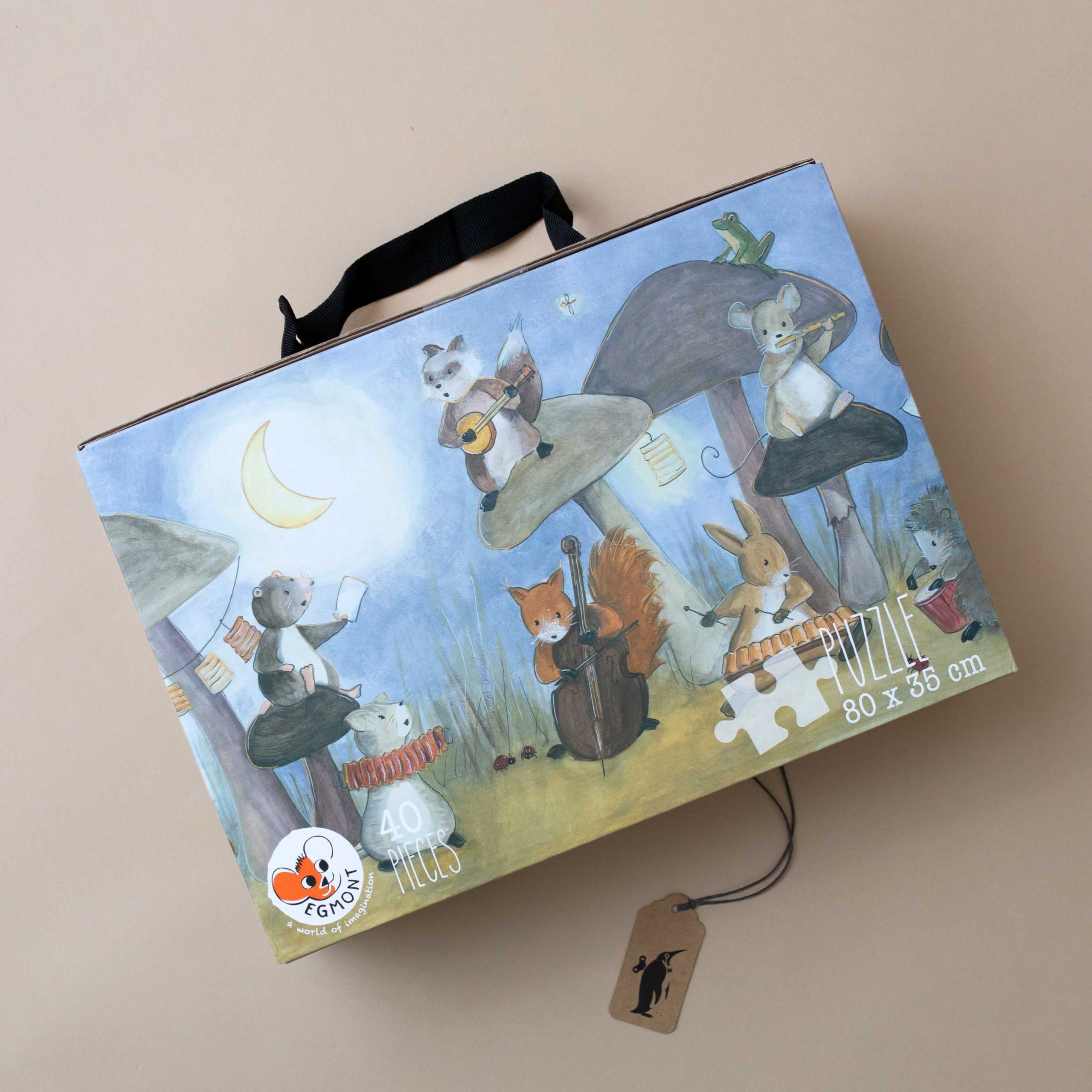 Toadstool Musicians 40pc Floor Puzzle