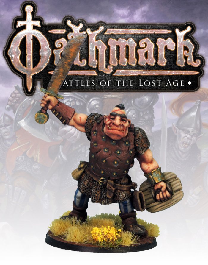 Oathmark Ogre 1 28mm Scale Metal Figure