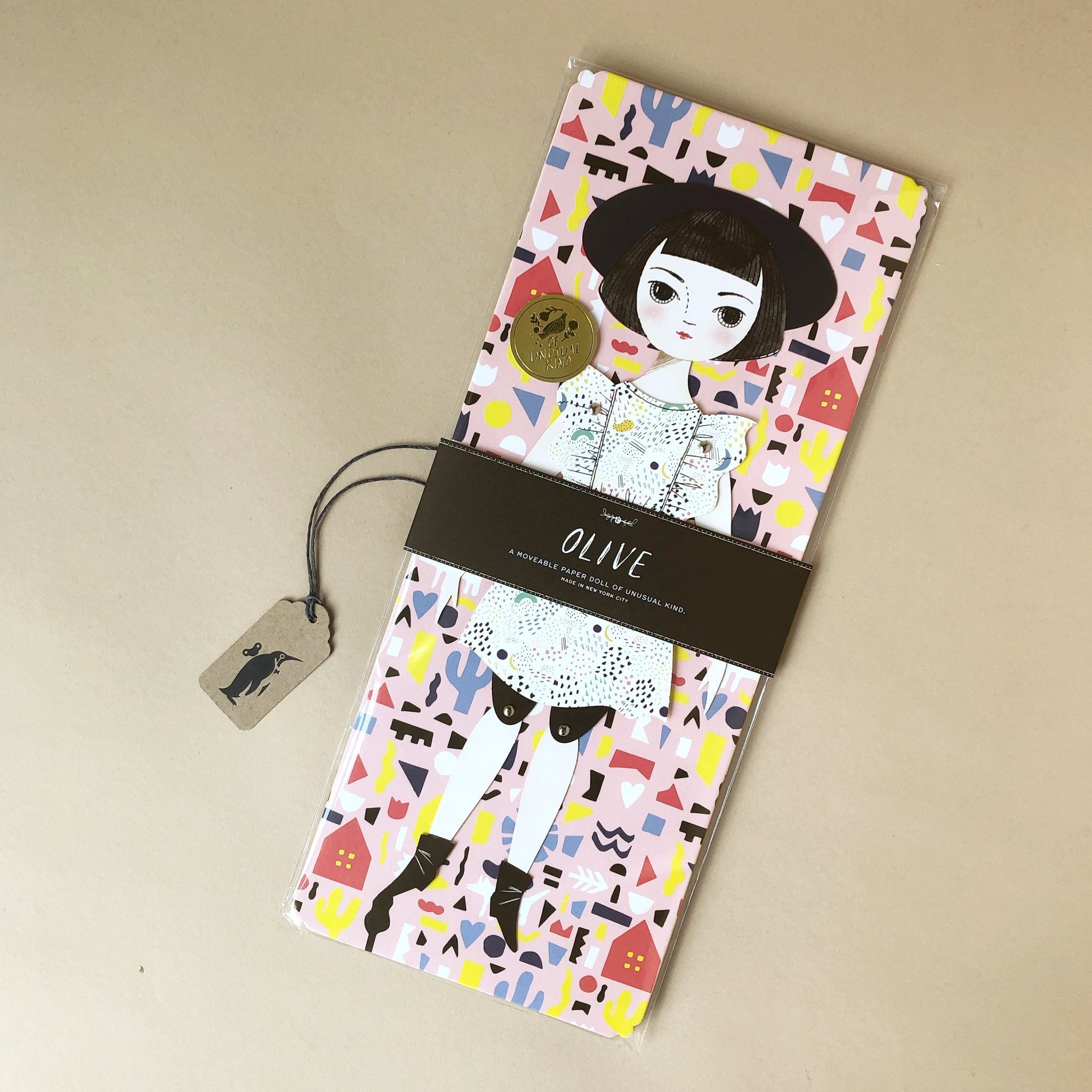 Olive Paper Doll Kit