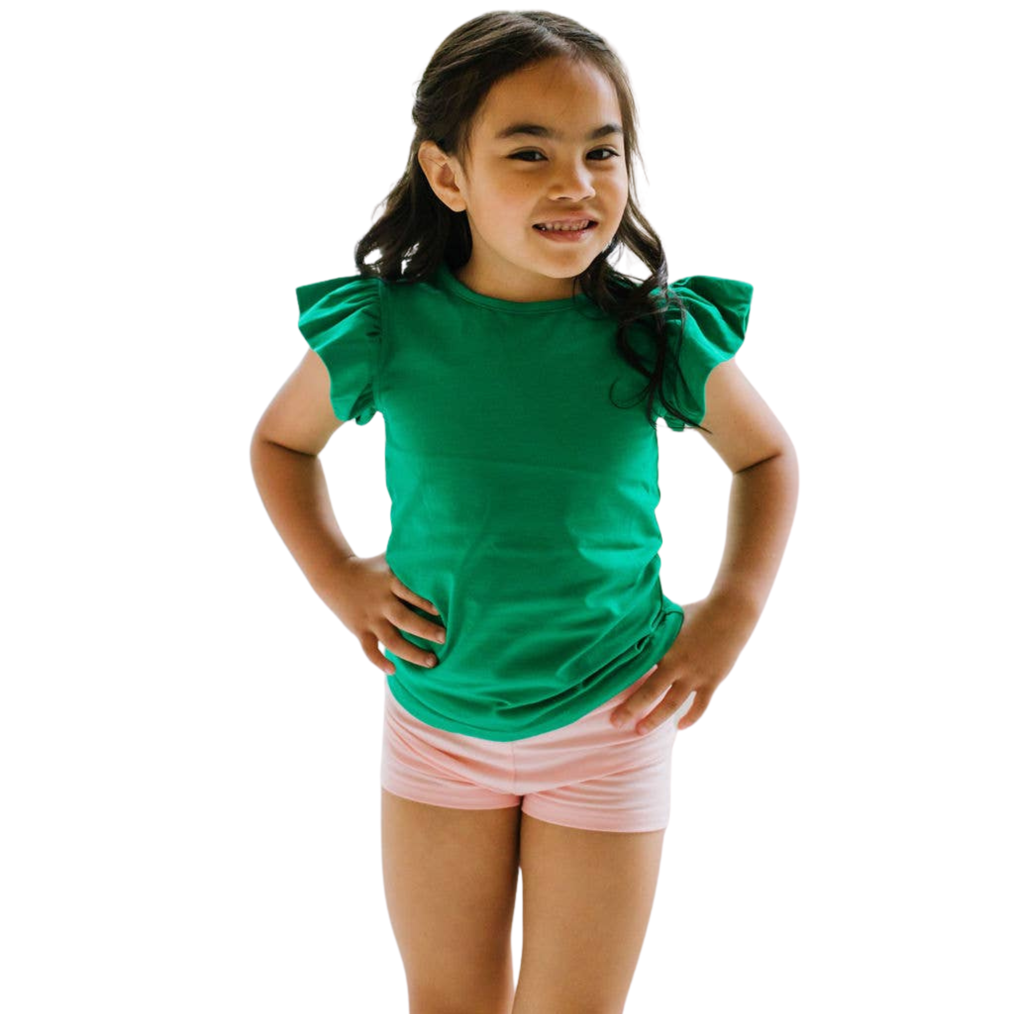 Flutter Tee in Green