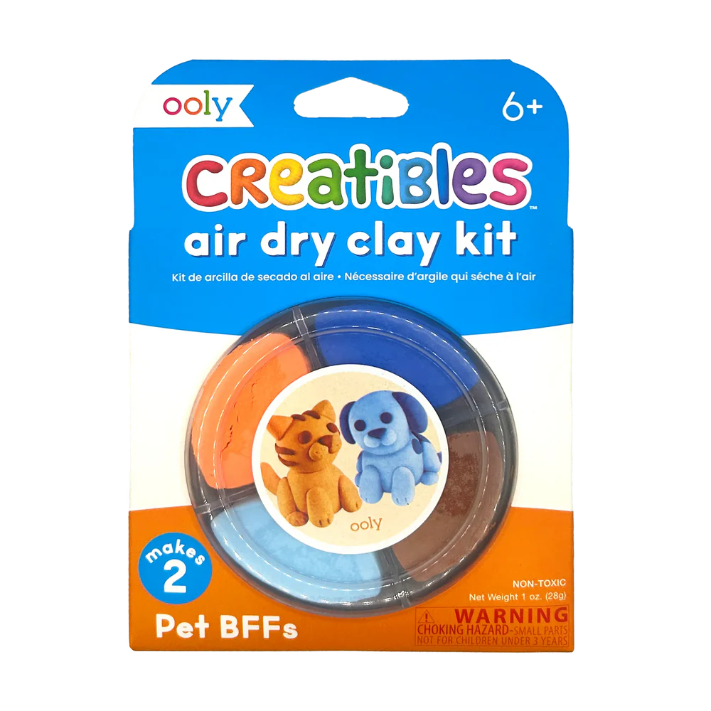 Creatibles Mini Air Dry Clay Kit - Pet BFFs