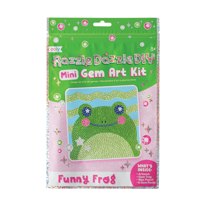 Razzle Dazzle DIY Gem Art Kit: Funny Frog