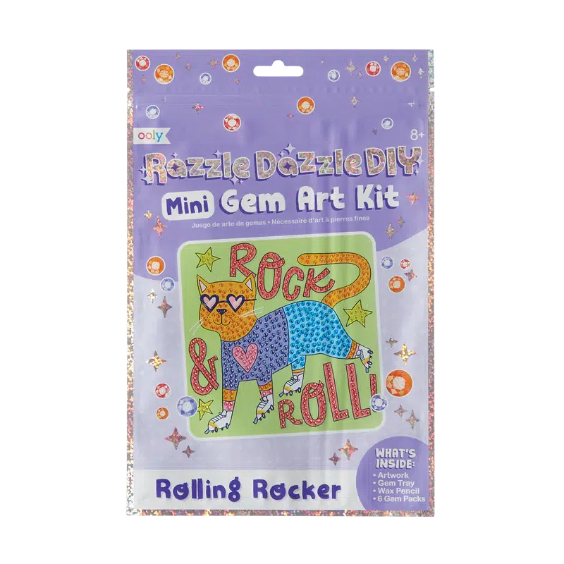 Razzle Dazzle DIY Gem Art Kit: Rolling Rocker
