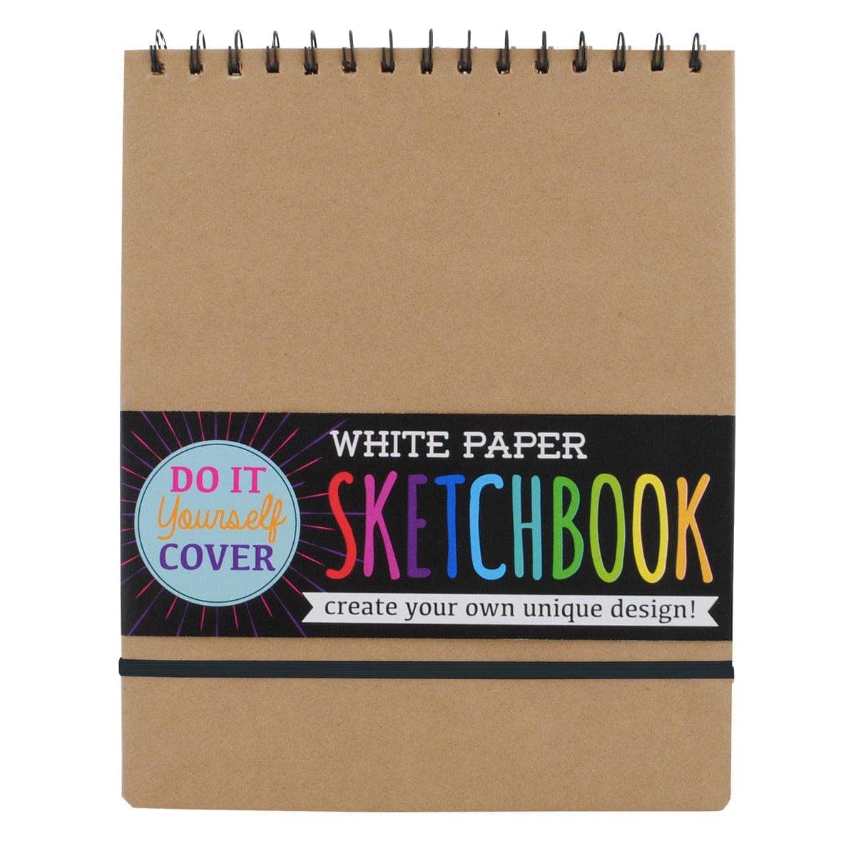 White DIY Cover Sketchbook - Large