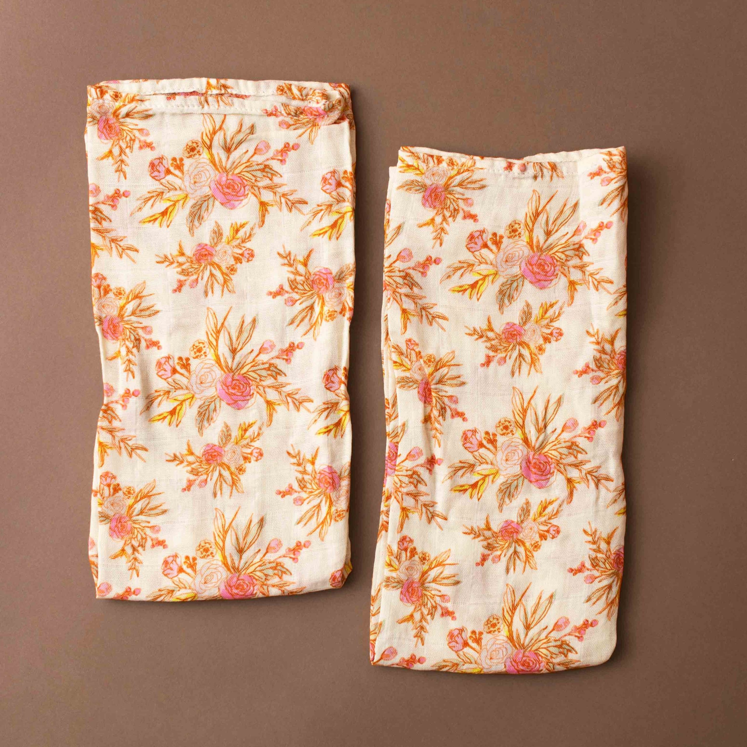 Organic Cotton Burpie Set | Vintage Floral
