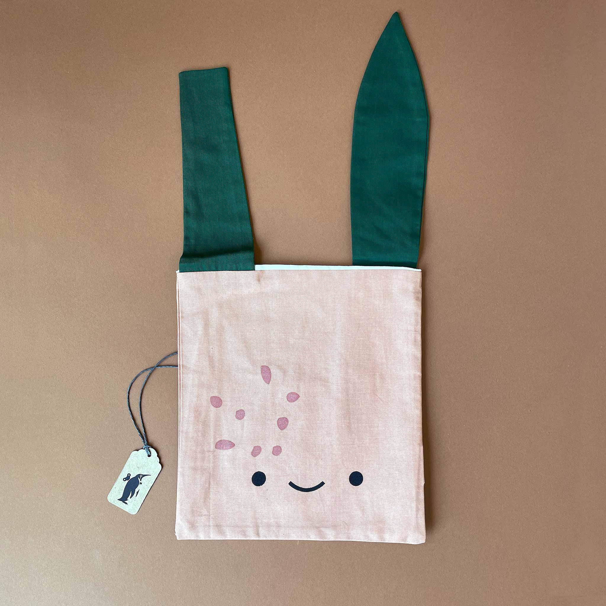 Organic Cotton Snack Bag | Peach