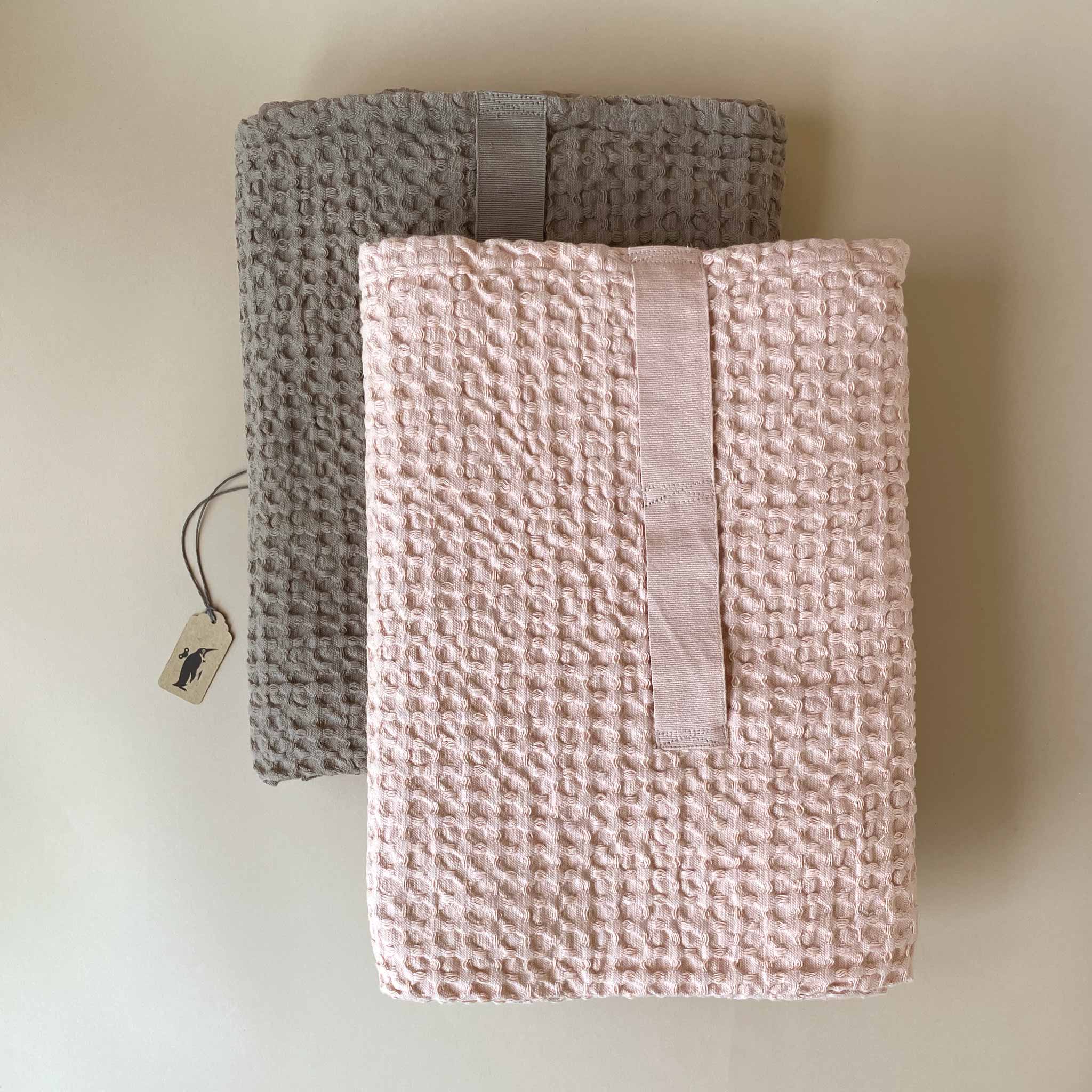 Organic Cotton Waffle Towel and Blanket