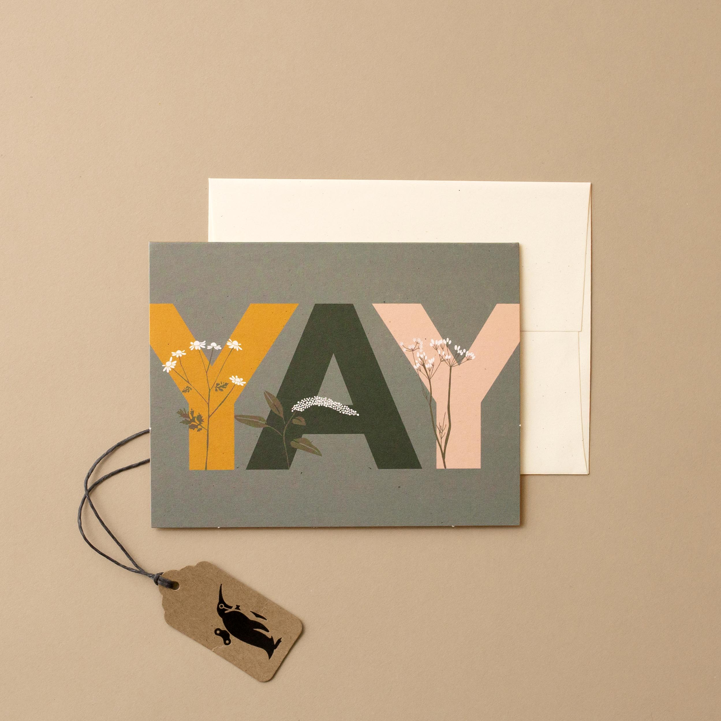 Overgrown Yay Greeting Card