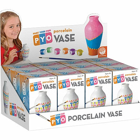 Paint Your Own: Porcelain Vase
