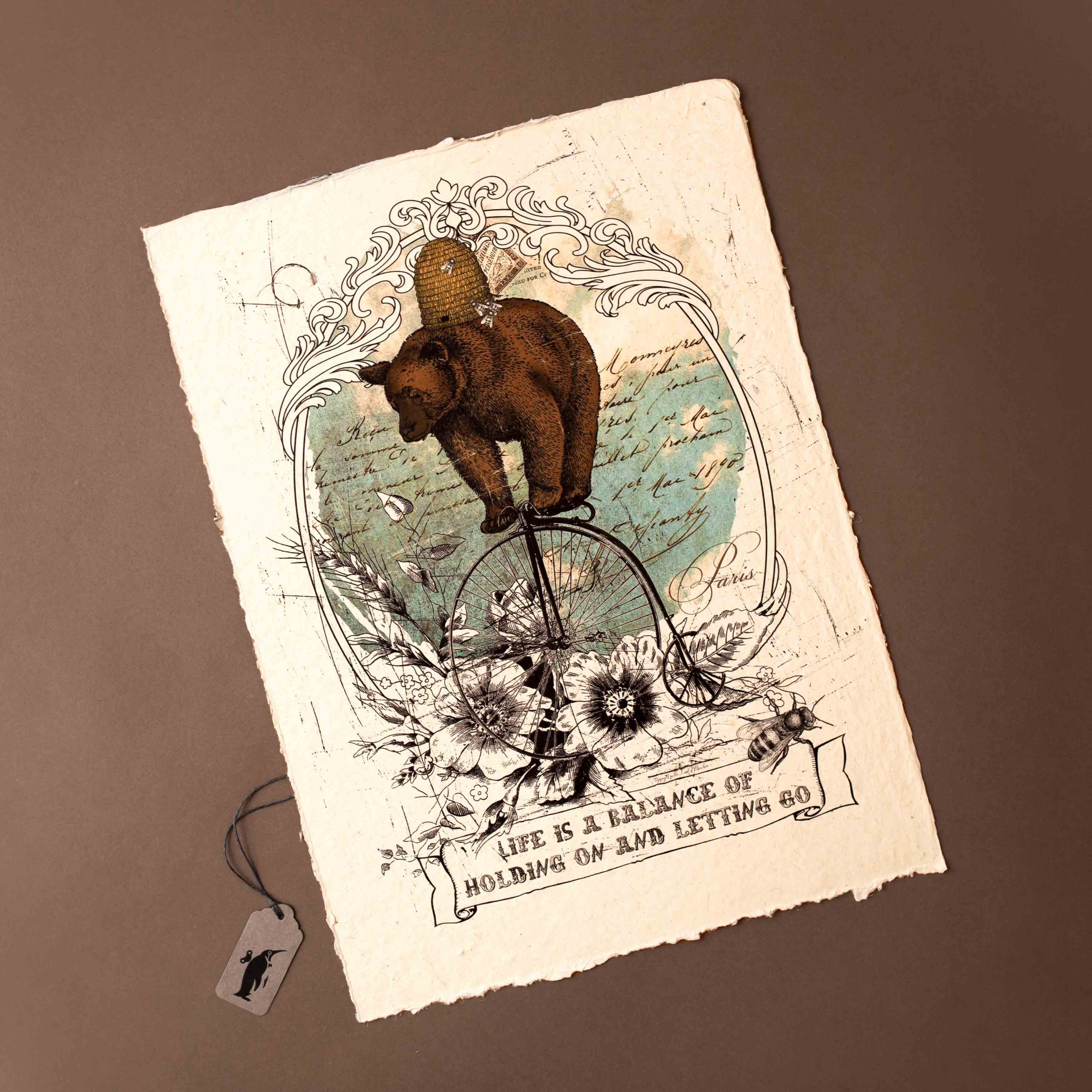 Paper Print | Balancing Act