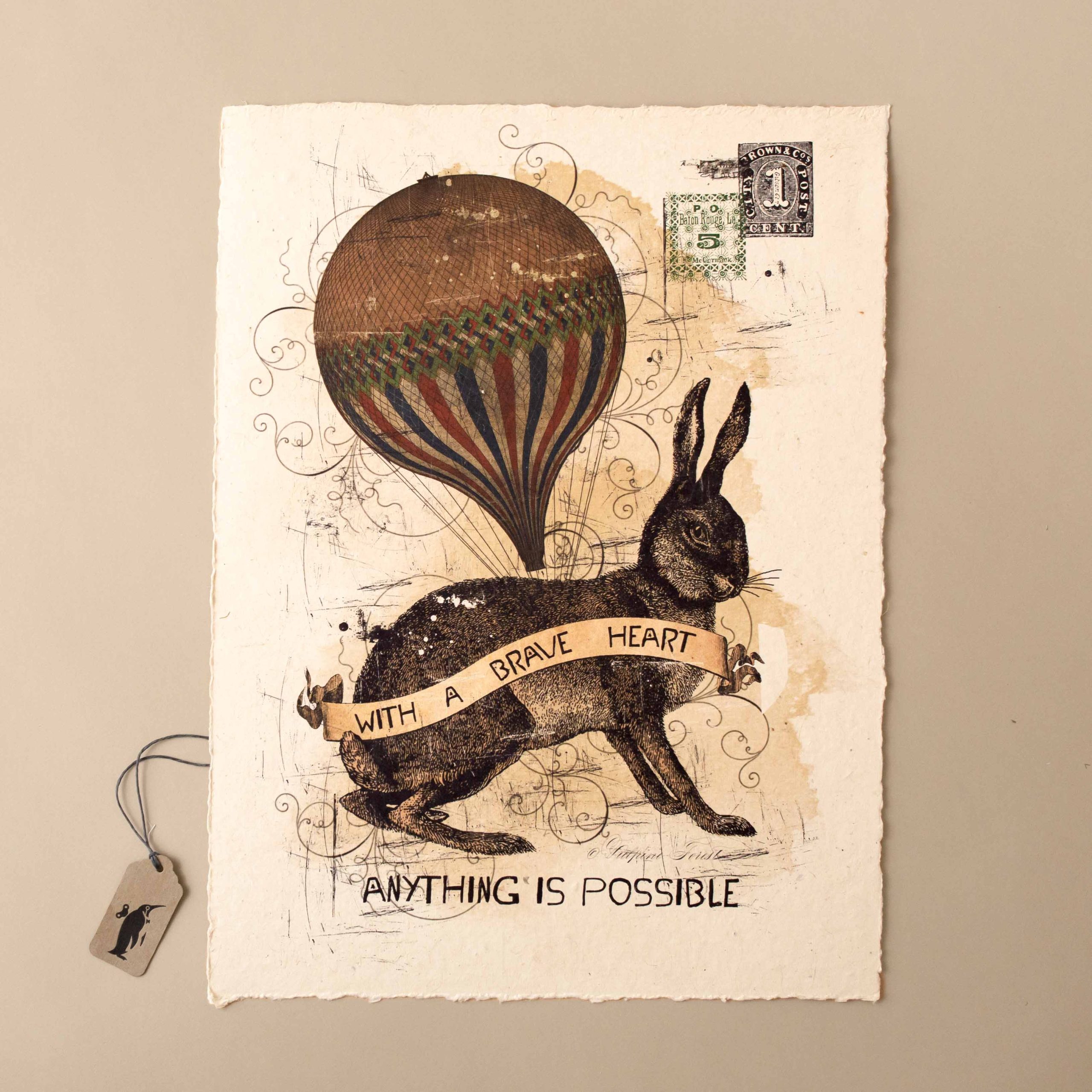 Paper Print | Brave Heart