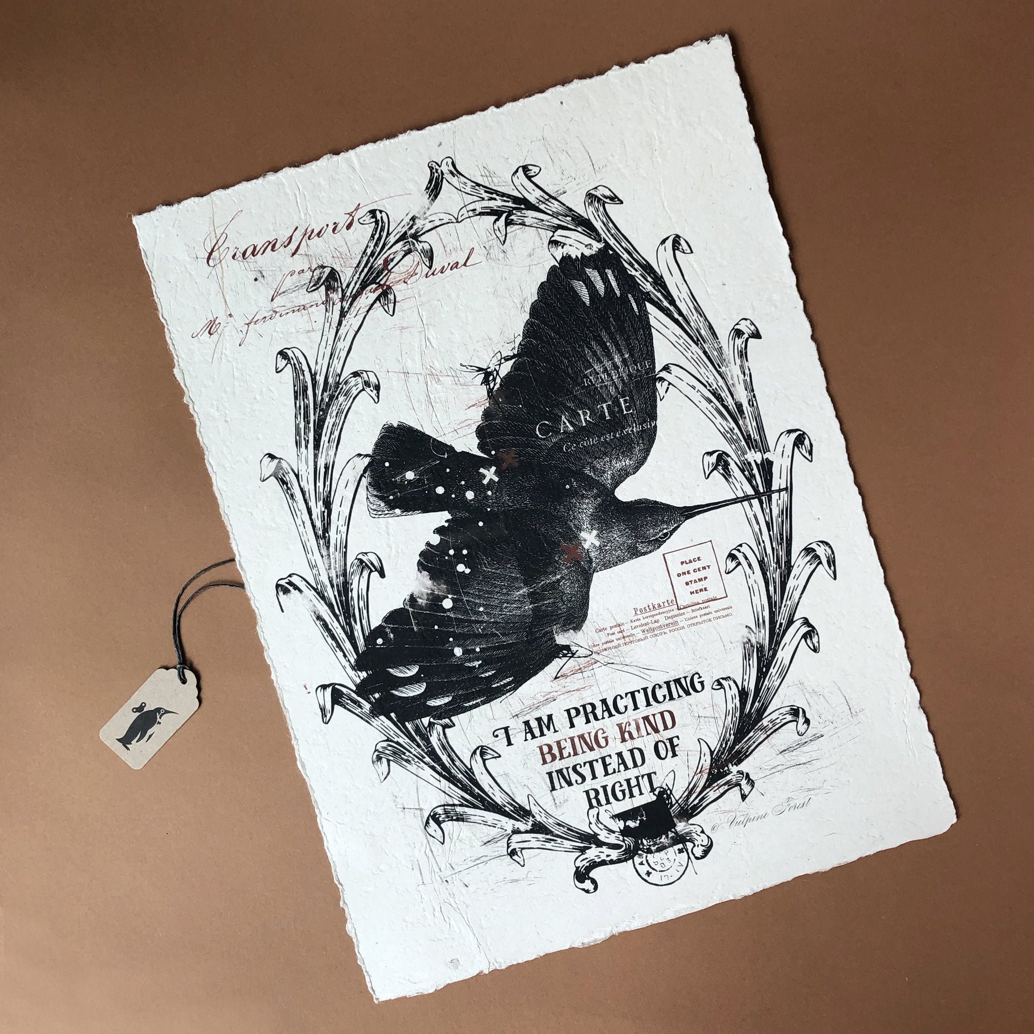 Paper Print | Being Kind