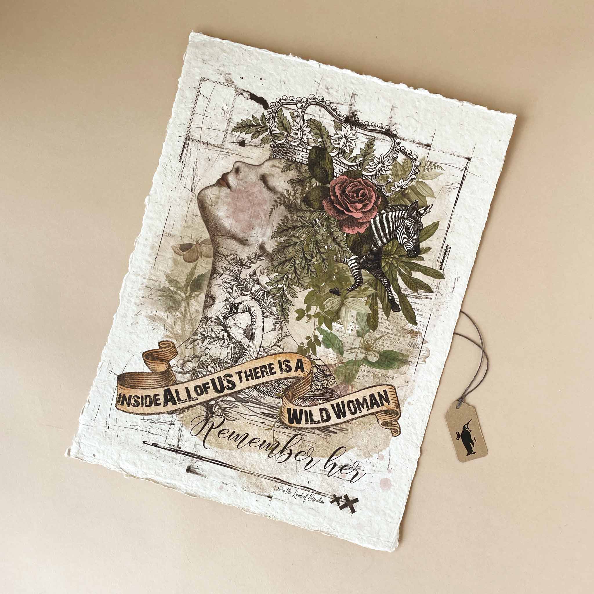 Paper Print | Wild Woman