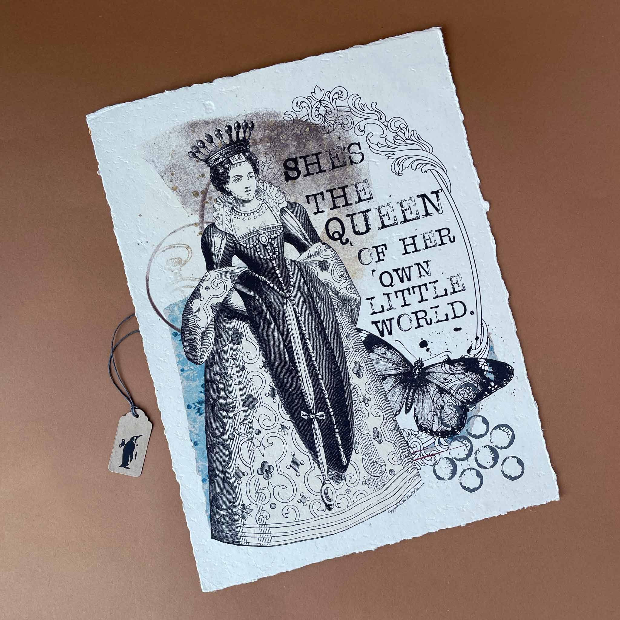 Paper Print | She's the Queen