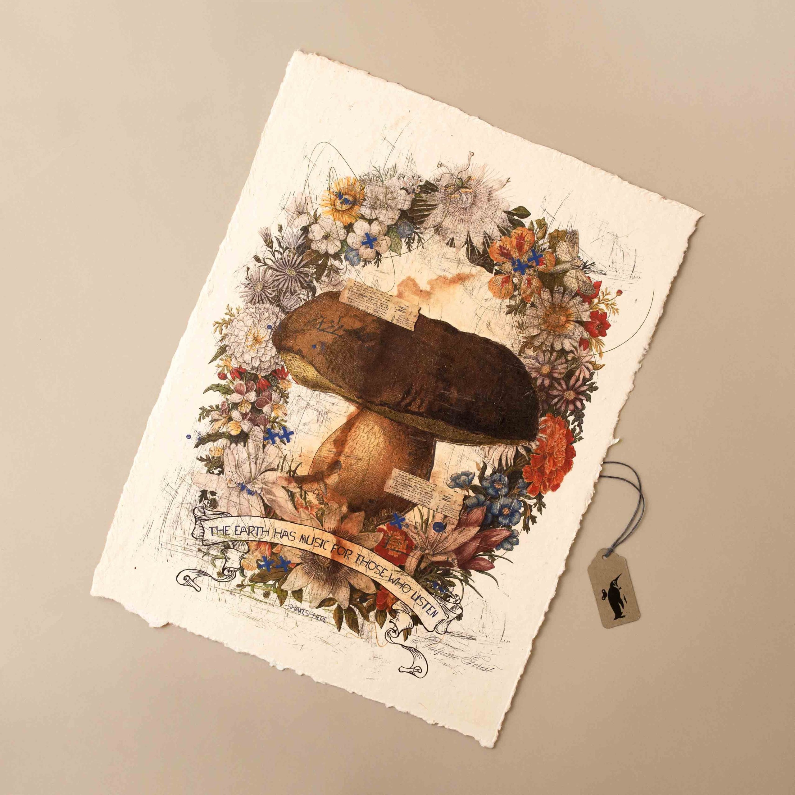 Paper Print | The Earth's Music