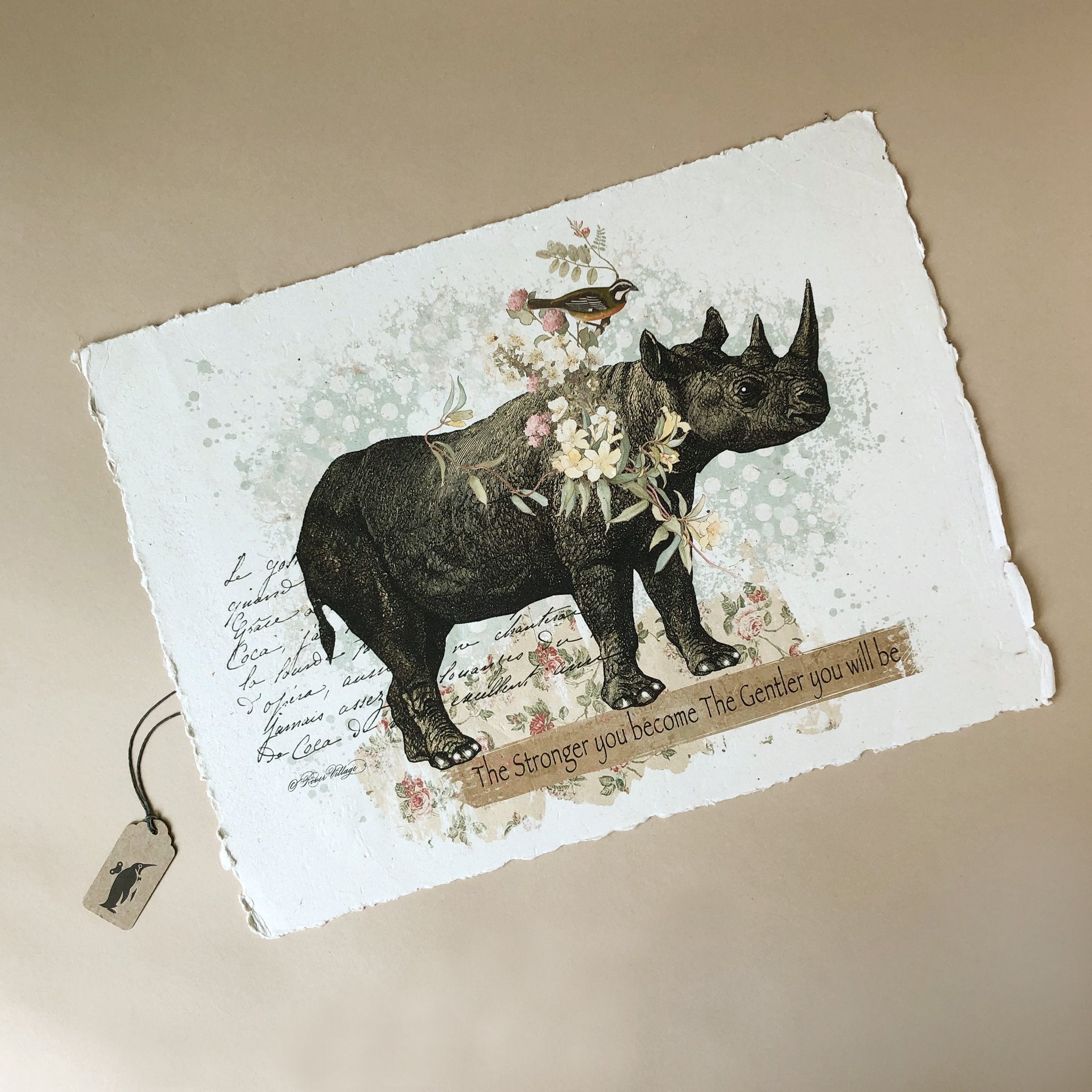 Paper Print | Strong & Gentle