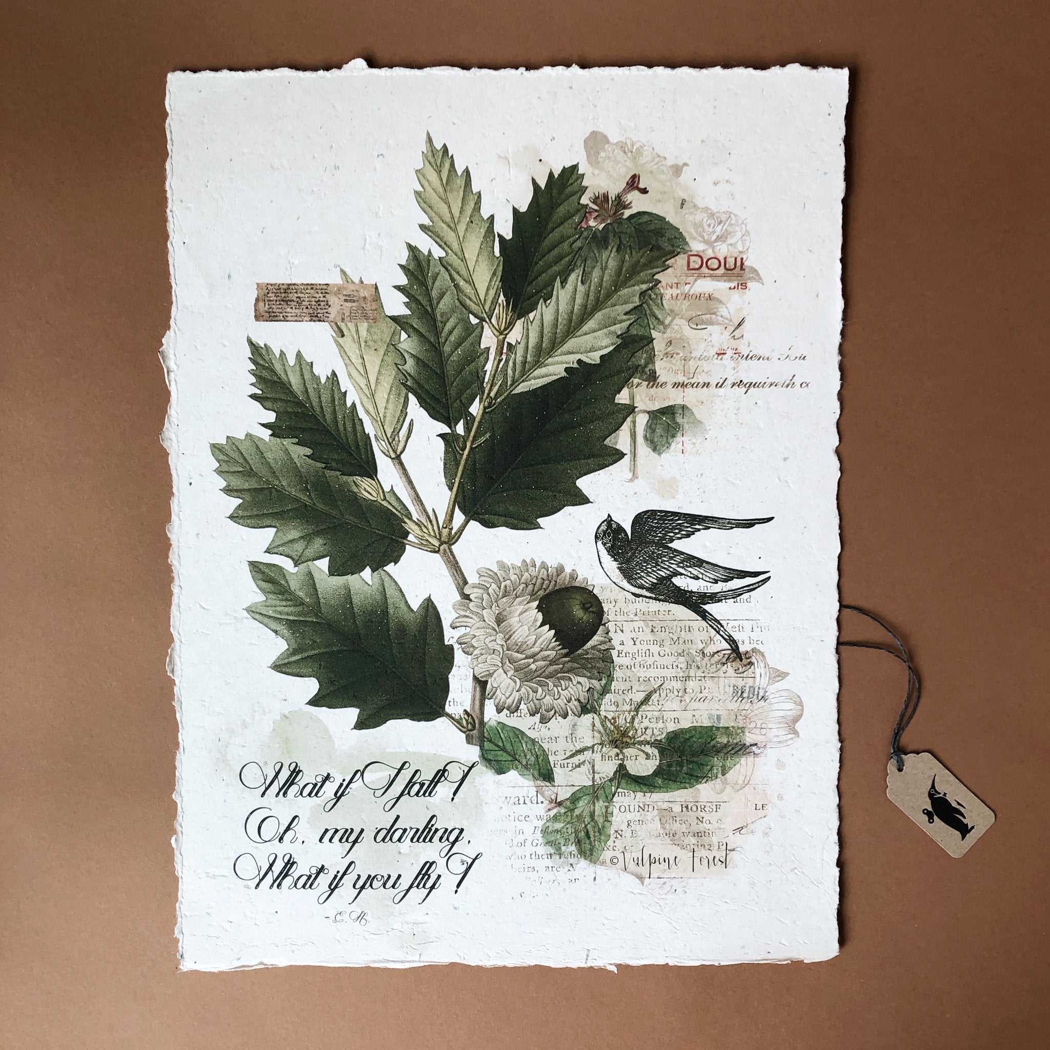 Paper Print | Fall or Fly