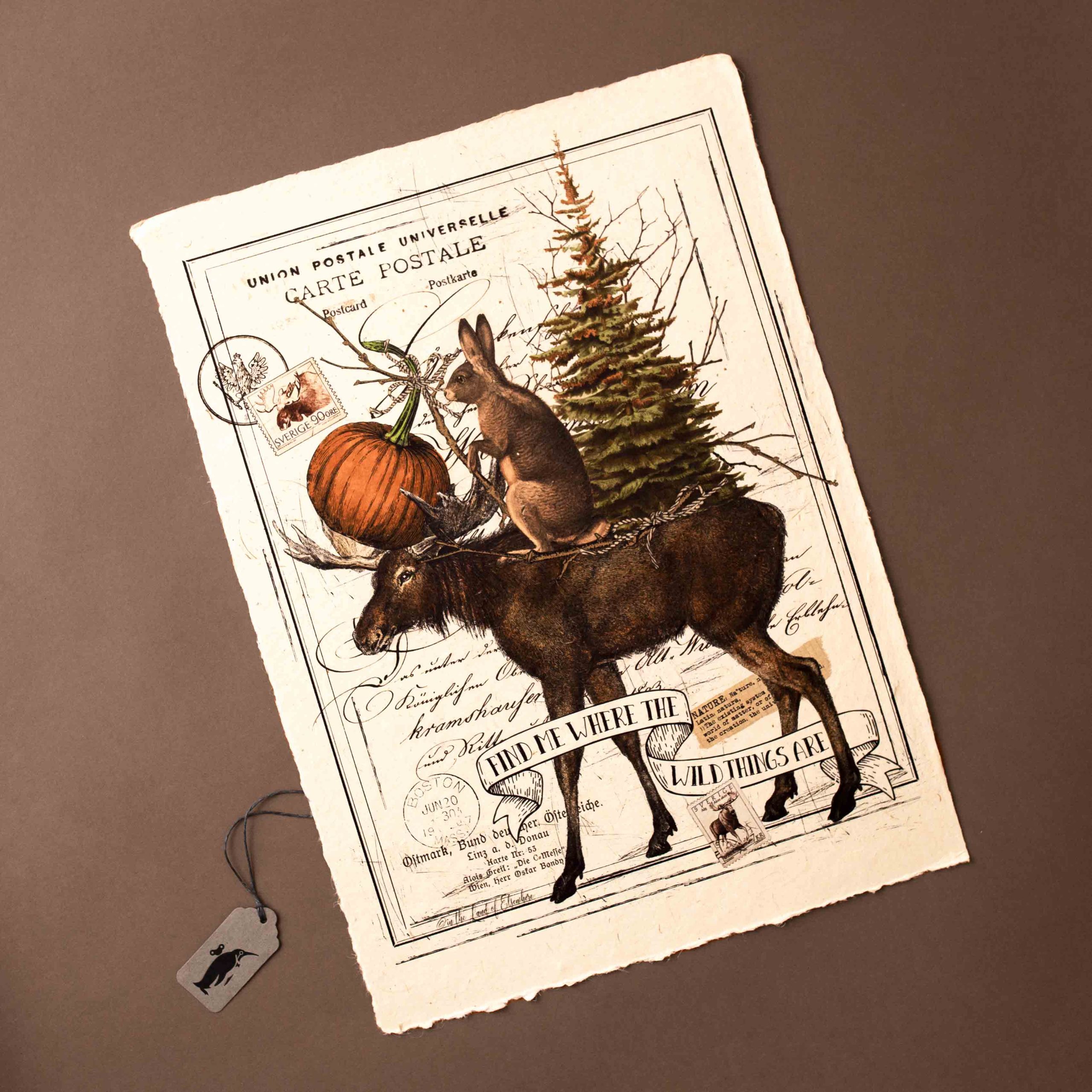Paper Print | Where the Wild Things Are