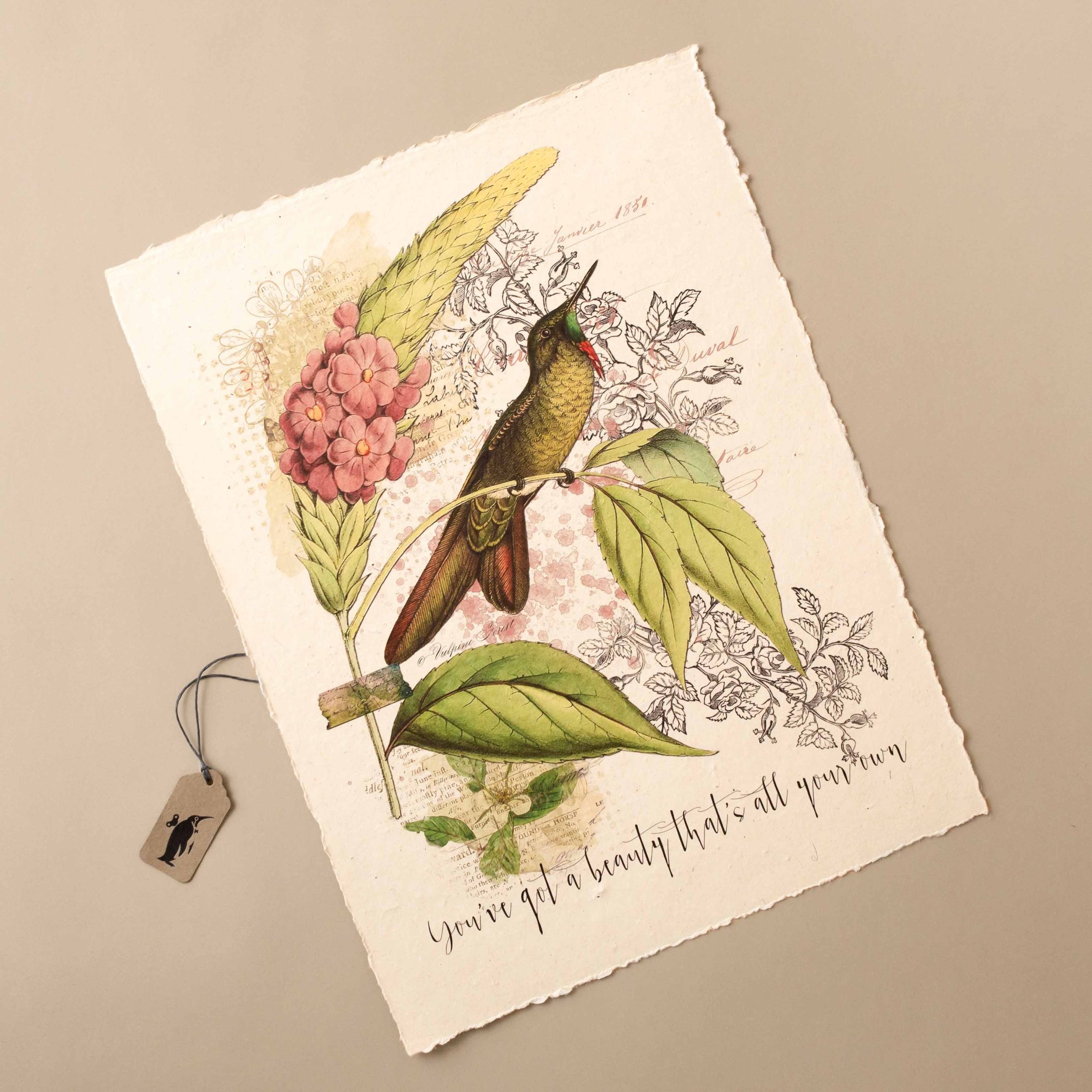 Paper Print | You've Got A Beauty