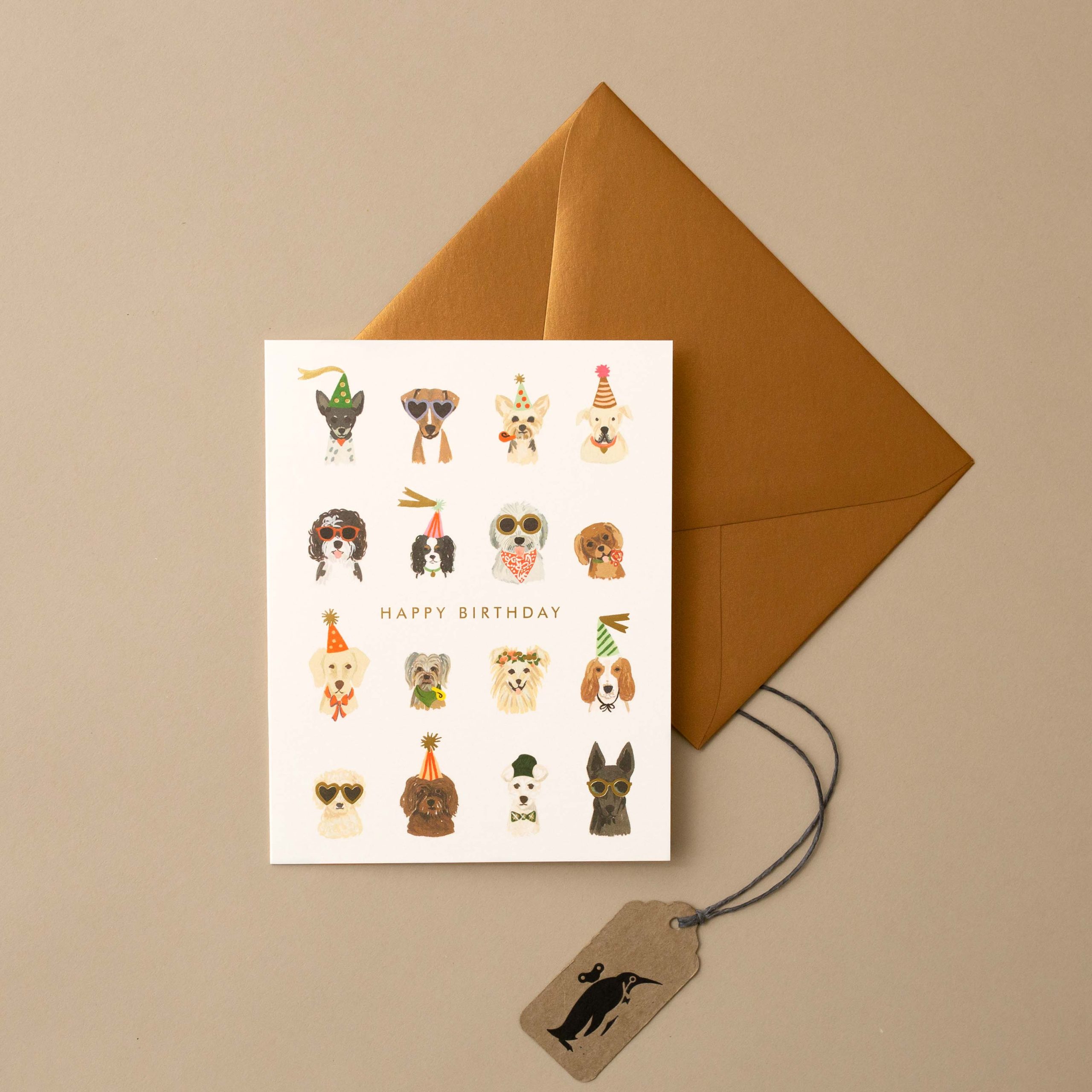 Party Pups Birthday Greeting Card