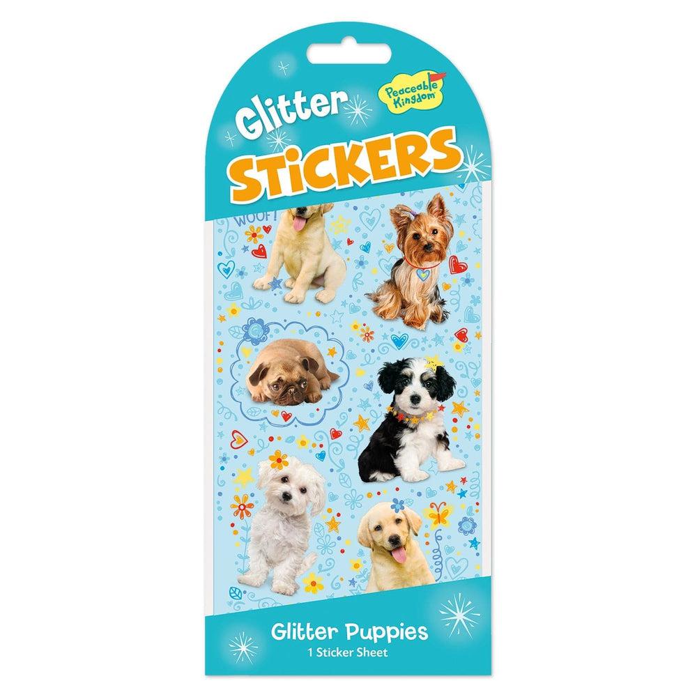 Glitter Sticker Pack - Puppies