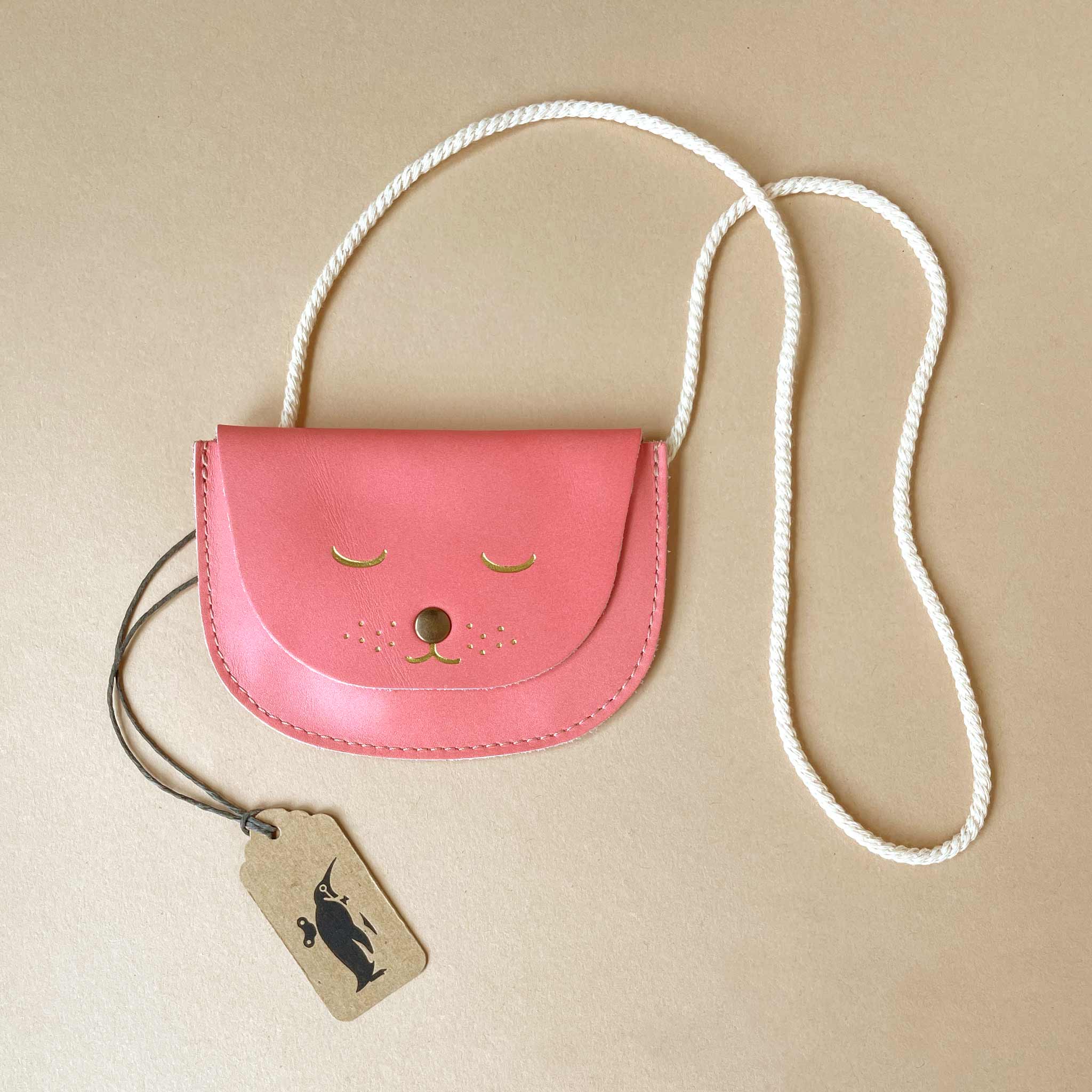 Petite Kitten Purse | Flamingo