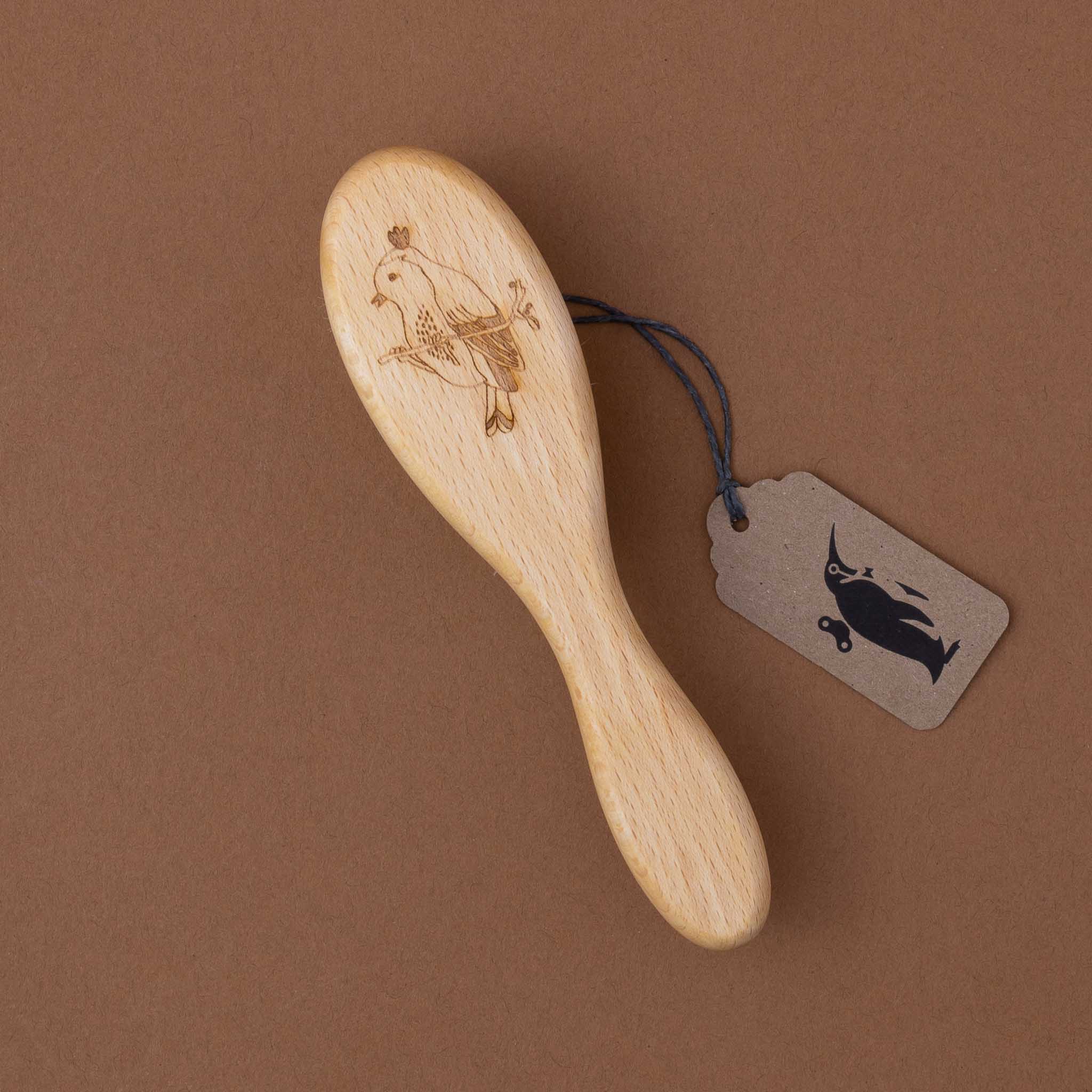Petite Wooden Hairbrush | Little Bird