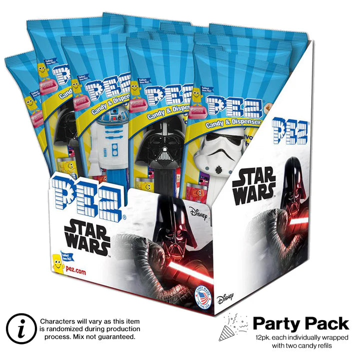 Pez Dispenser - Star Wars - Assorted Styles In Poly Bag