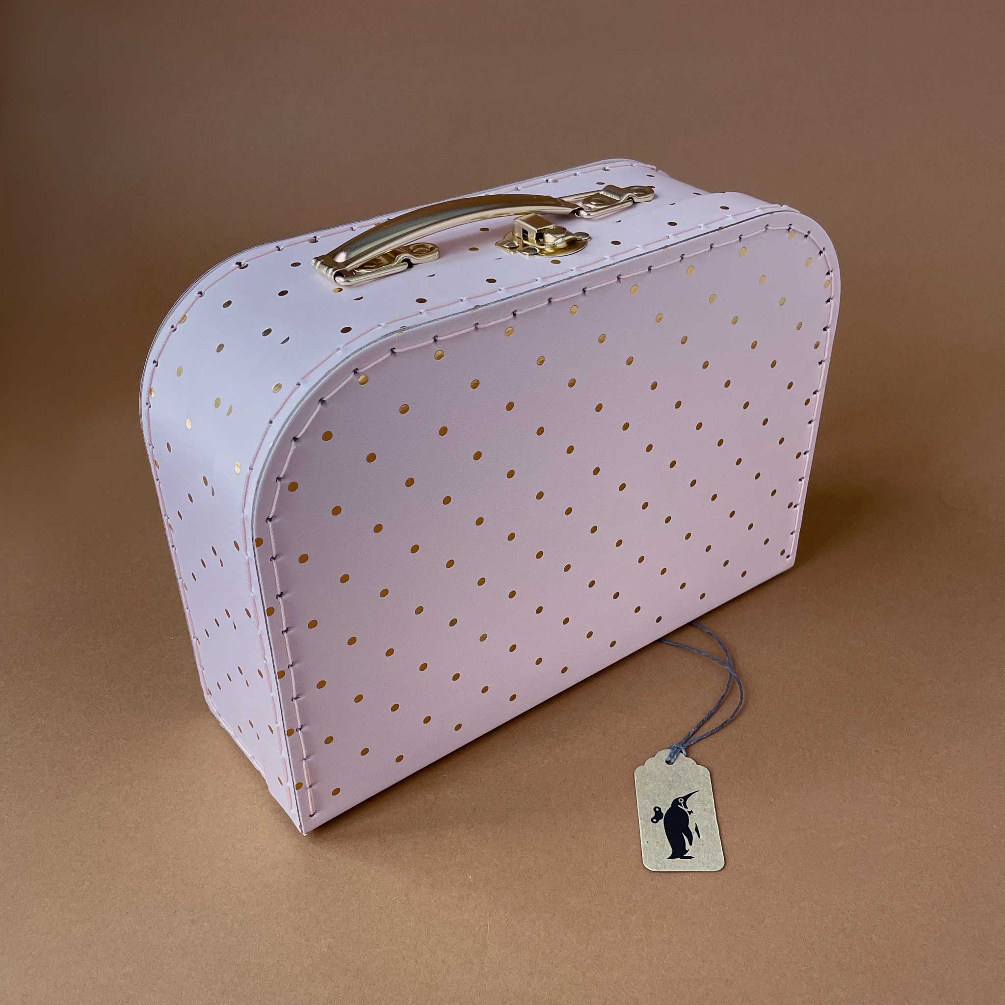 Pink Gold Suitcase | Medium