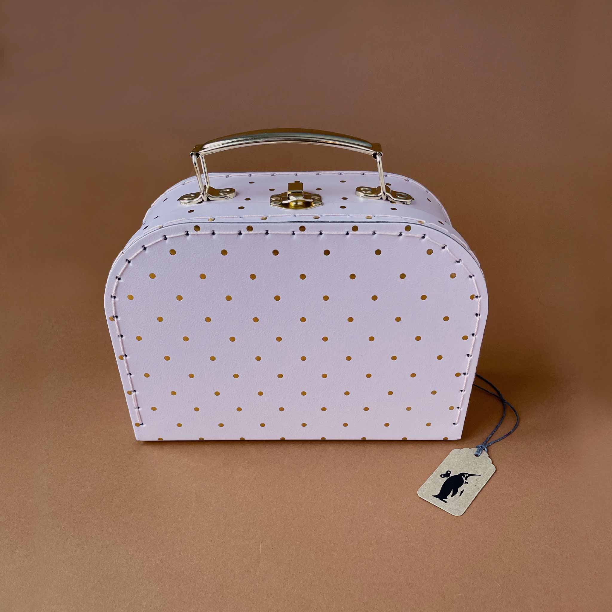 Pink Gold Suitcase | Small