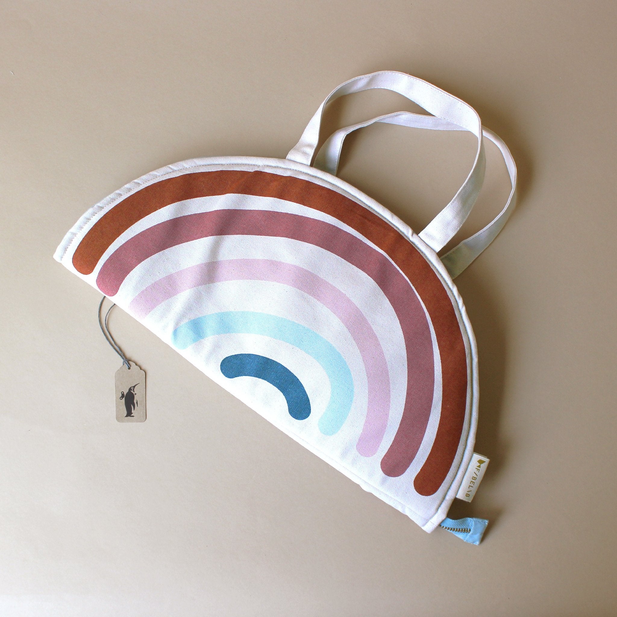 Organic Cotton Playful Purse | Rainbow