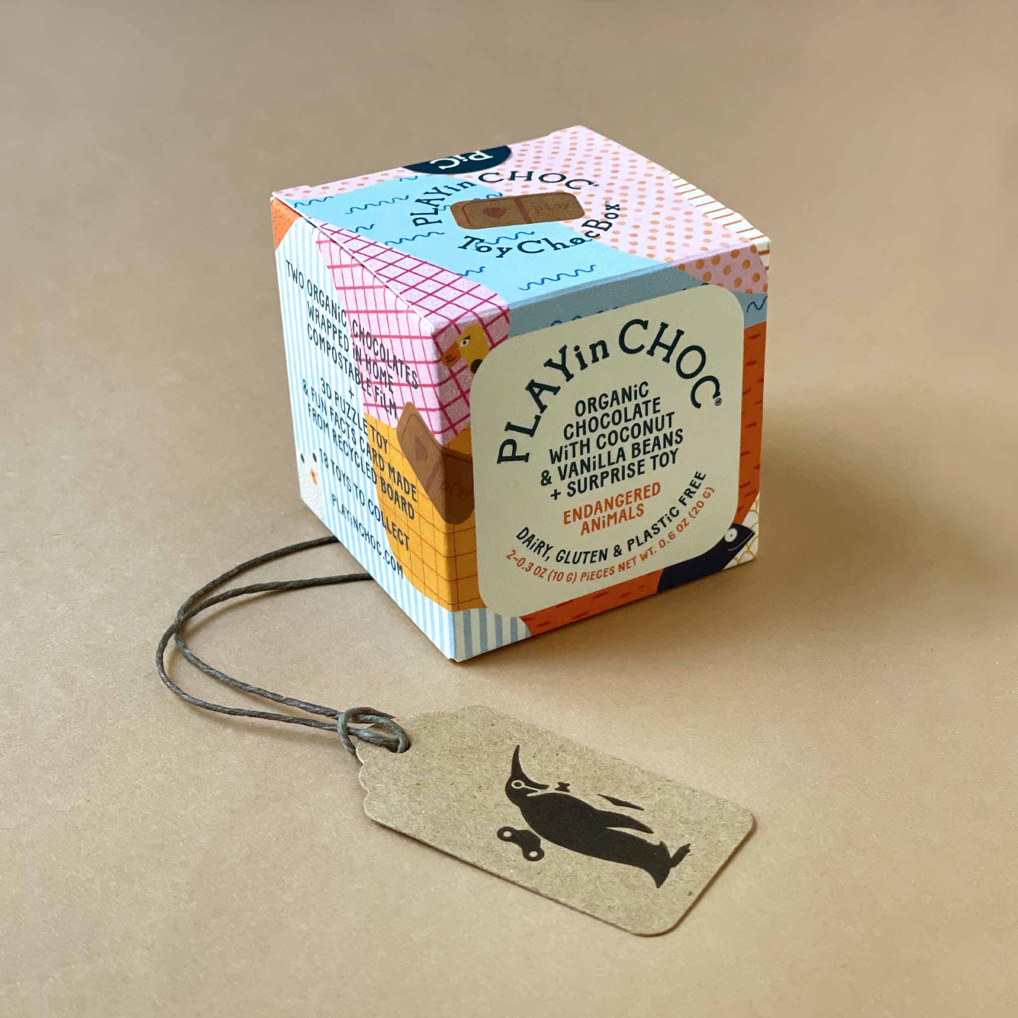 PLAYin CHOC Surprise Box | Endangered Animals