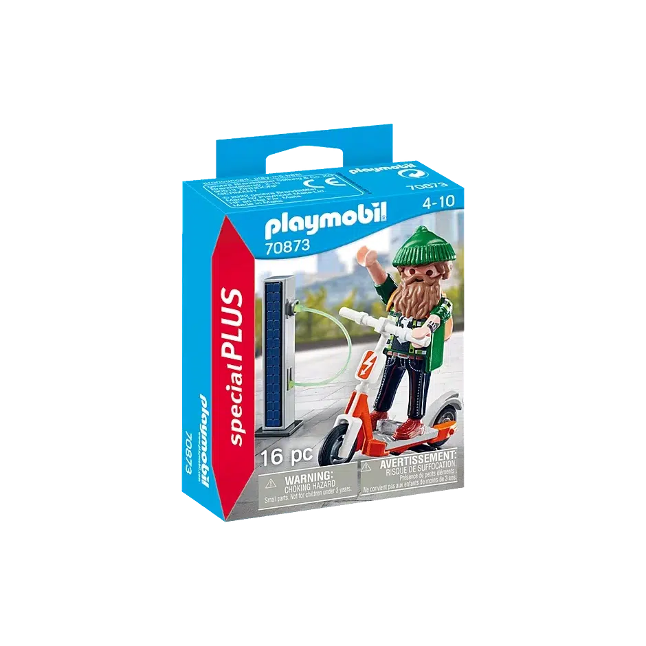 Special Plus - Man with E-Scooter