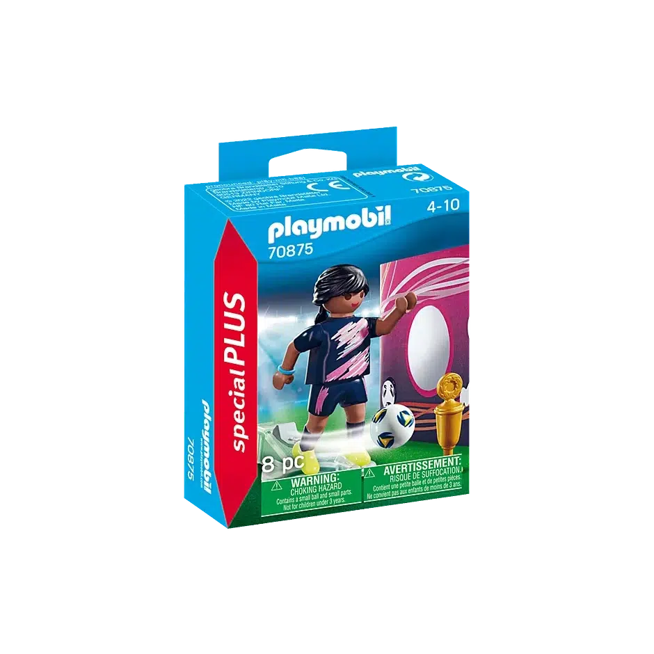 Special Plus - Soccer Player with Goal